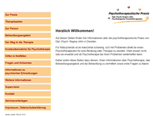 Tablet Screenshot of praxispsychotherapie.de
